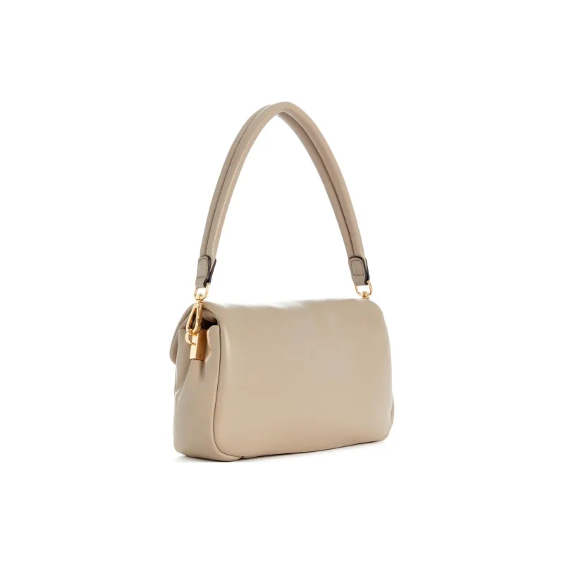 GUESS Artificial Leather Portable Crossbody Bag Shoulder Bag Women's Taupe-1