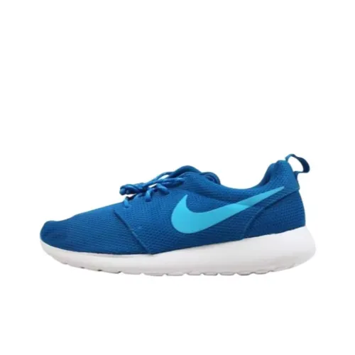 Nike Rosherun Dark Electric Blue/Clearwater-White Women's