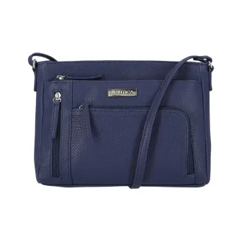 NAUTICA Polyvinyl Chloride Shoulder Bag Crossbody Bag Women's Work Shirt Blue