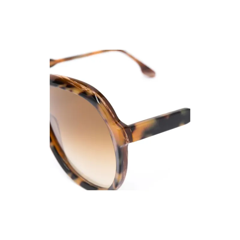 Victoria Beckham Oversized Tortoiseshell frame Sunglasses-2