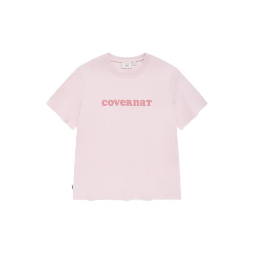 COVERNAT T-Shirts Women's Light Pink