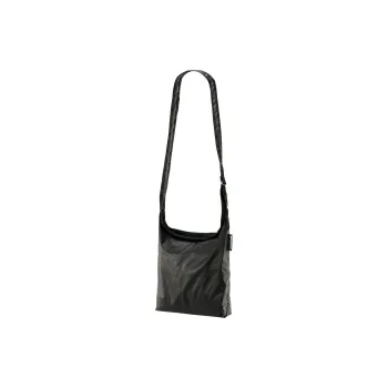 MONTBELL Nylon Crossbody Bag, Shoulder Bag Medium Size Unisex Black