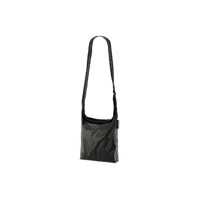 MONTBELL Nylon Crossbody Bag, Shoulder Bag Medium Size Unisex Black-0