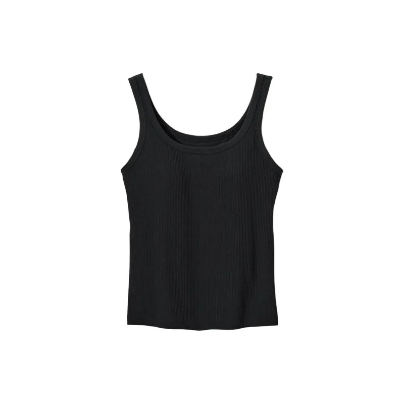UNIQLO Tank Top Women's Agate Black-0