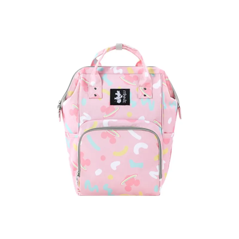 Disney Fabric Backpack Regular Unisex Colorful Minnie/Colorful Mickey-2