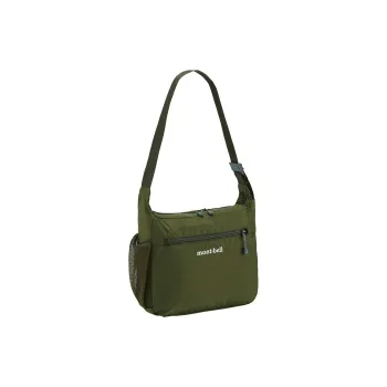 MONTBELL Nylon Shoulder Bag Unisex Khaki Green