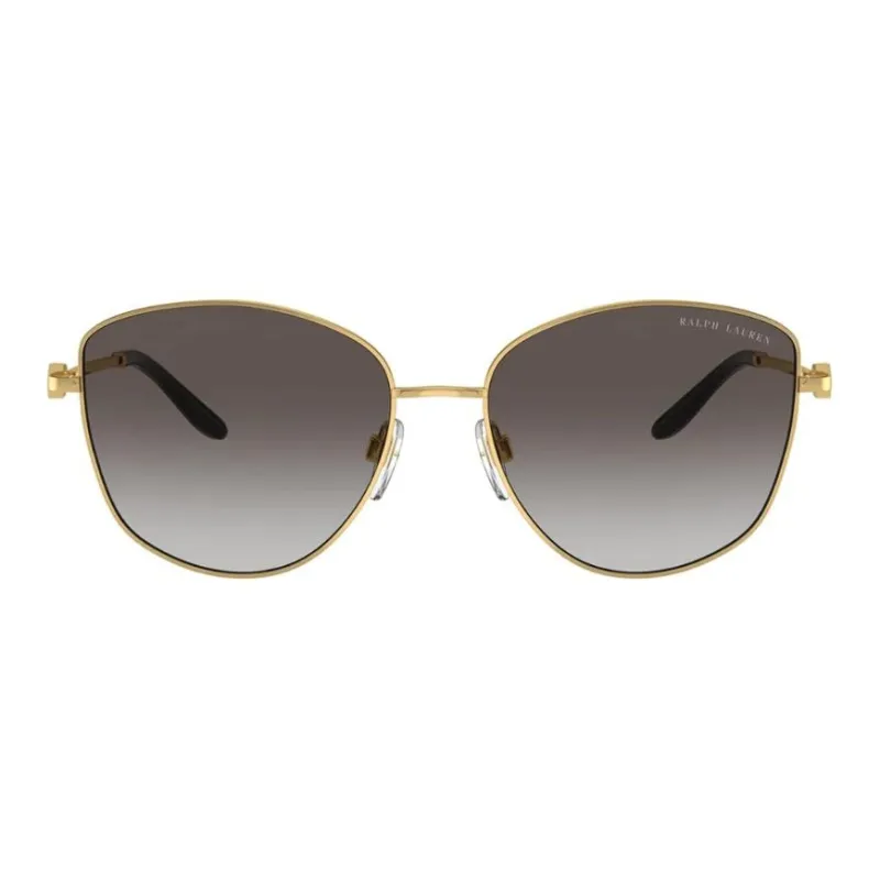 Ralph Lauren Metal Irregular Shape Sunglasses Women's Gold-1