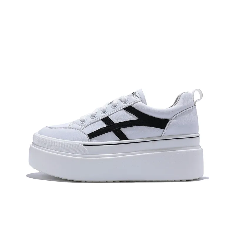 Junjali Wear-Resistant Height Increasing Low-Top Casual Shoes Women's-4