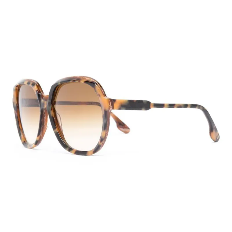 Victoria Beckham Oversized Tortoiseshell frame Sunglasses-0