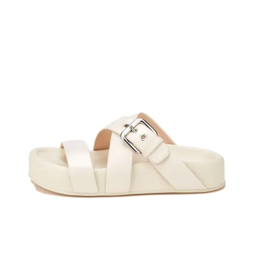 AGL Slide Slippers 3cm Women's Beige