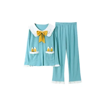 Mulong Family Pajama Set Women's Blue
