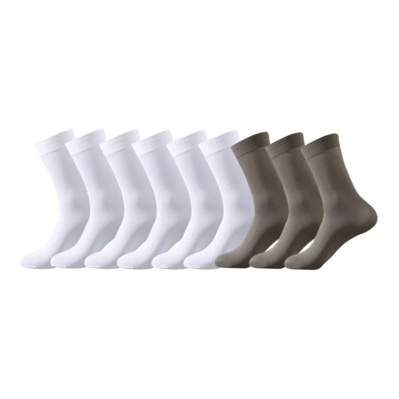Mona MENGNA Mid Calf Socks Men's 9 Double Loads-13