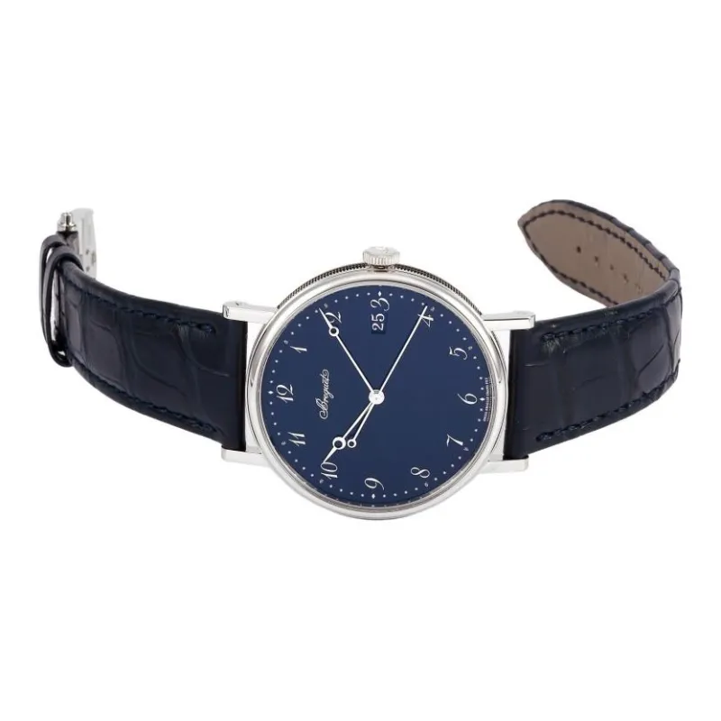BREGUET CLASSIQUE Collection Automatic Mechanical Movement Men's Watches Watch 38mm Blue Dial-3