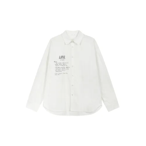 Bosieagender Shirts Unisex Raw White