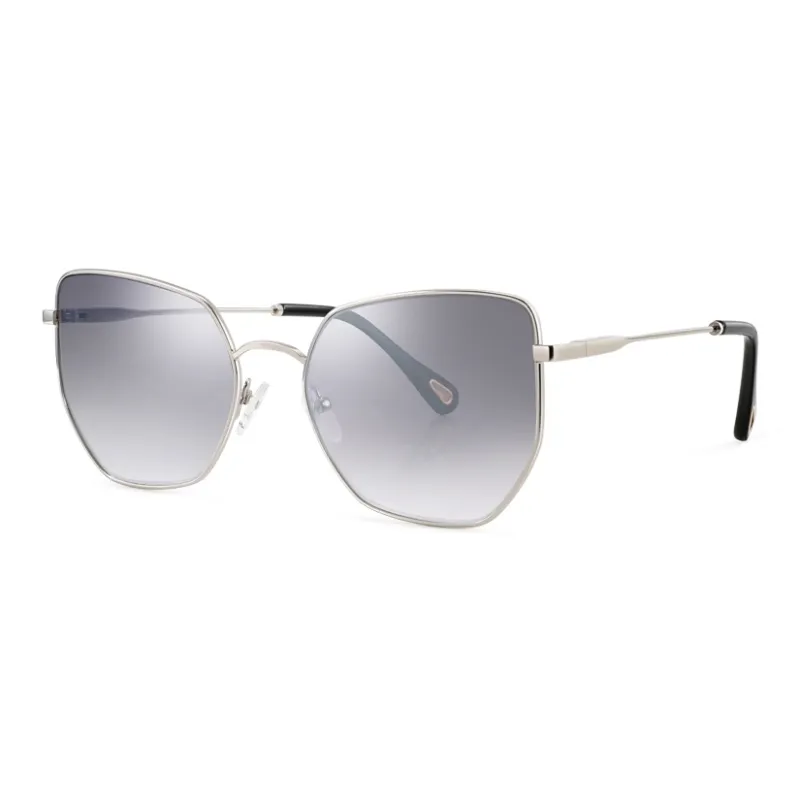  JIGOTT Plate And Metal Metal Irregular Shape Sunglasses Unisex-0