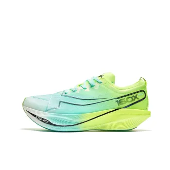 XTEP Racing 160X 5.0 PRO Cushioned Slip Resistant Low Top Casual Running Shoes Men's Blue Green