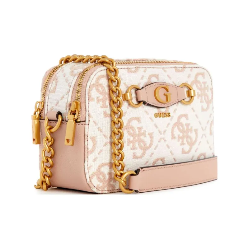 GUESS Artificial Leather Camera Bags Shoulder Bags Women's Pink-1