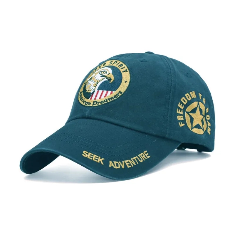 JEEP SPIRIT Cotton Baseball Caps Unisex-0