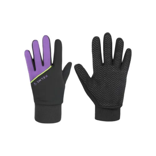 KELME Elastane Sports Gloves Kids' Purple Black