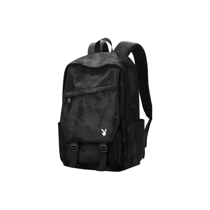Playboy Oxford Backpack Men's Black-32