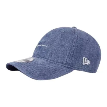 New Era Cotton Baseball Caps Unisex Blue