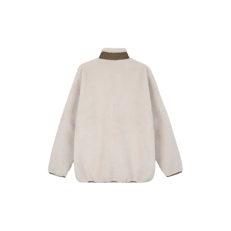 UNIQLO Velvet feel Coat Unisex Beige-1