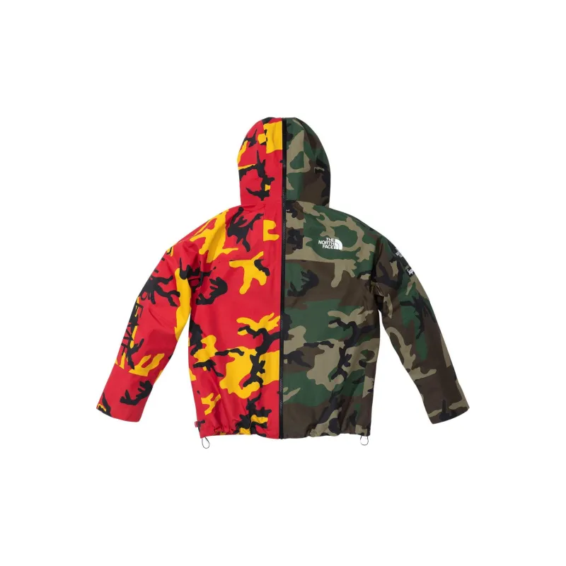 Supreme The North Face Split Taped Seam Shell Jacket Woodland-5