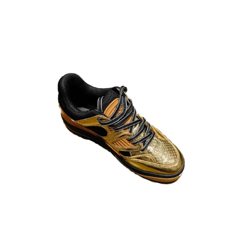 GUCCI Basket Low Gold Black-7