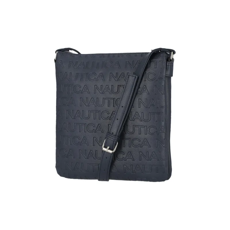 NAUTICA Polyvinyl Chloride Shoulder Bag Crossbody Bag Women's Work Shirt Blue-2