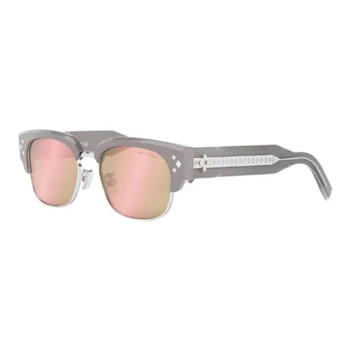 DIOR - Browline Sunglasses Unisex Gray