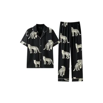 Meonsill Pajama Set Men's Black