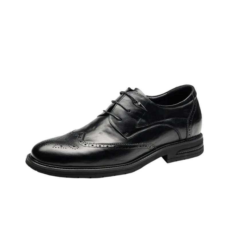 GOG Brogue Business Casual Leather Shoes Men's-6