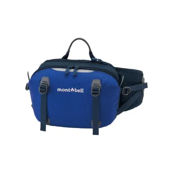 MONTBELL Nylon Fanny Pack Unisex Royal Blue
