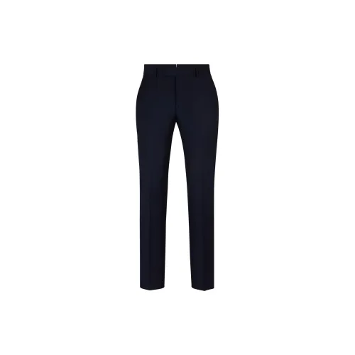 HUGO BOSS Suit Trousers Men Dark Blue