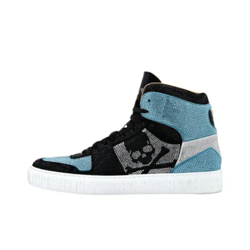 PHILIPP PLEIN Strass High-top Sneakers