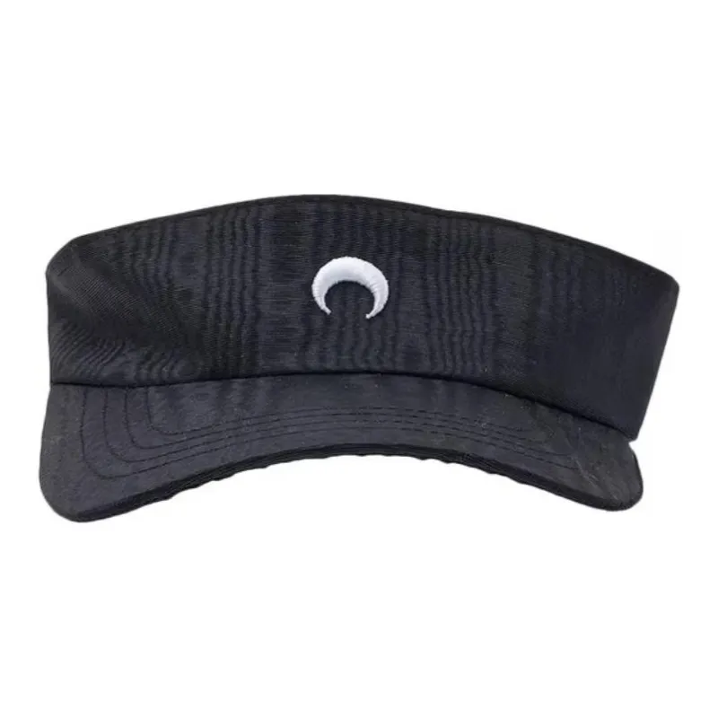 Marine Serre Polyester Sun Protection Hats Women's Black-1