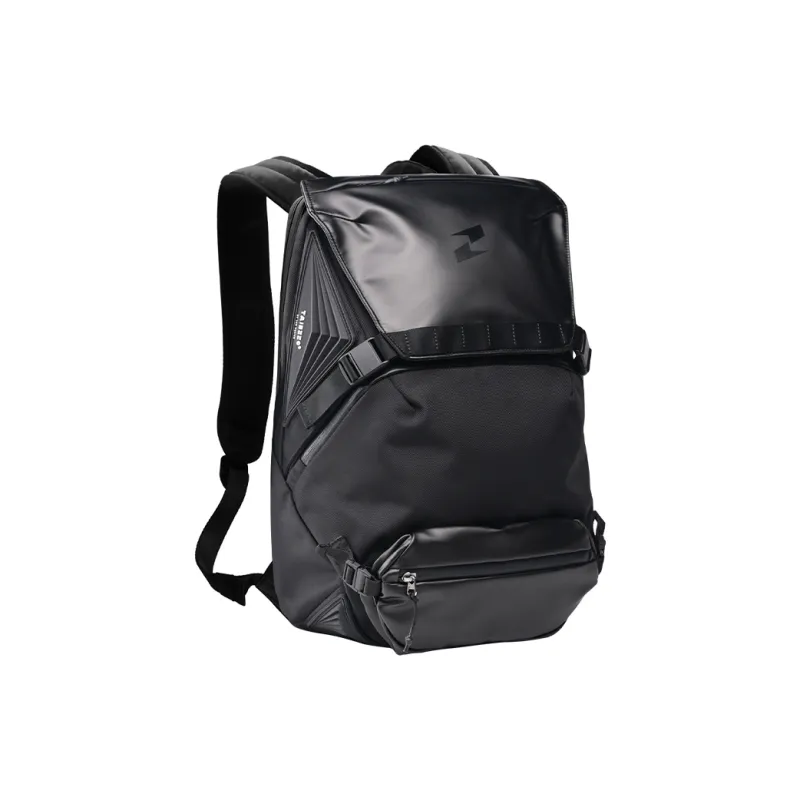 TAJEZZO PVC Combo Bag Backpack Regular Unisex Black-3