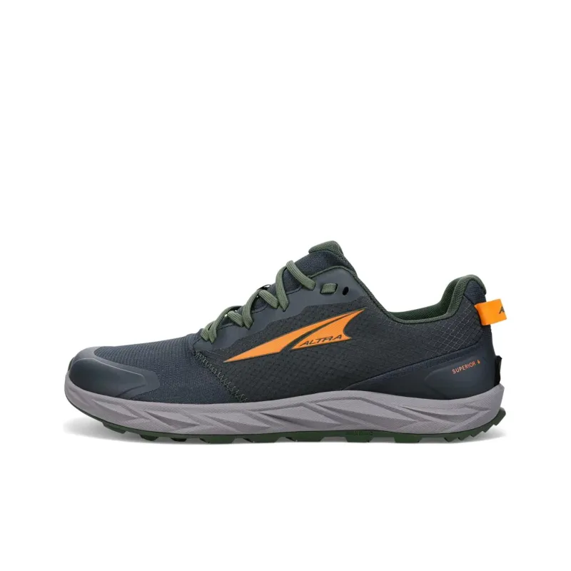 Altra Superior 6 Cushioning Anti-Slip And Wear-Resistant Low-Top Running Shoes Men's Black Gray-0