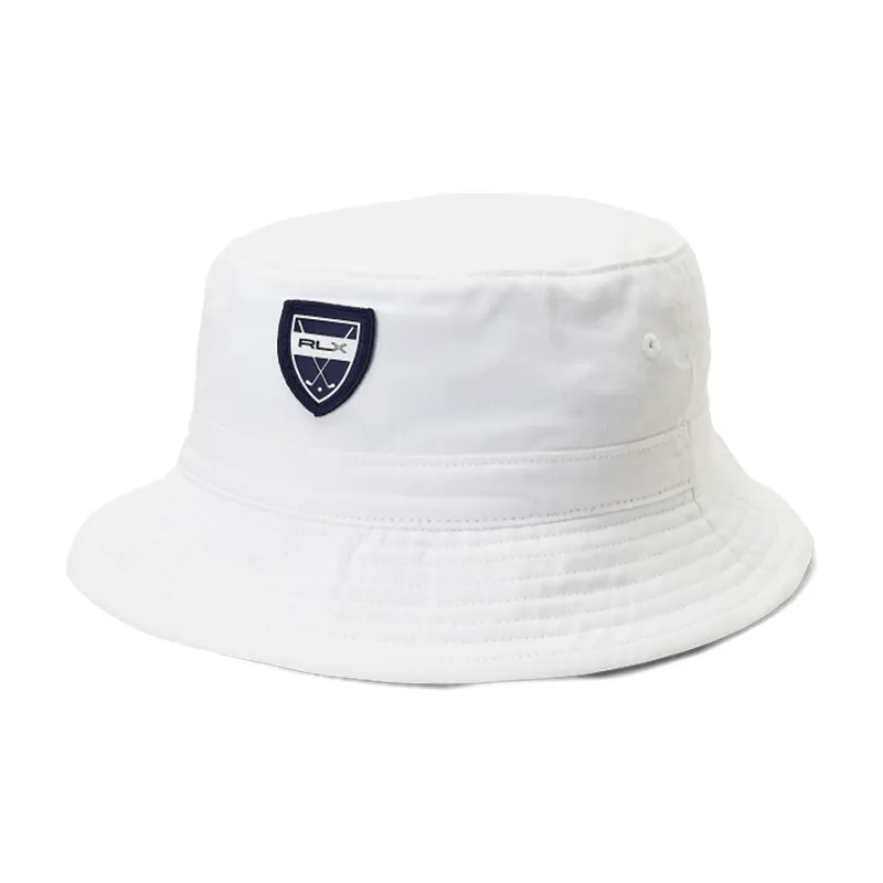Ralph Lauren Purple Label Cotton Bucket Hats Unisex White-0