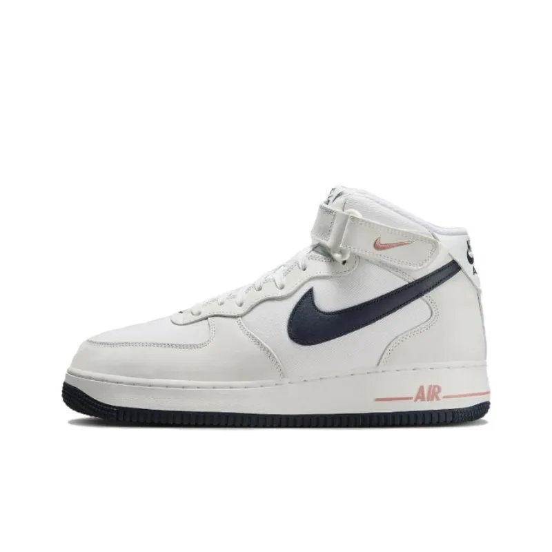 Nike Air Force 1 Mid '07 Lx 'Summit White Obsidian'-0