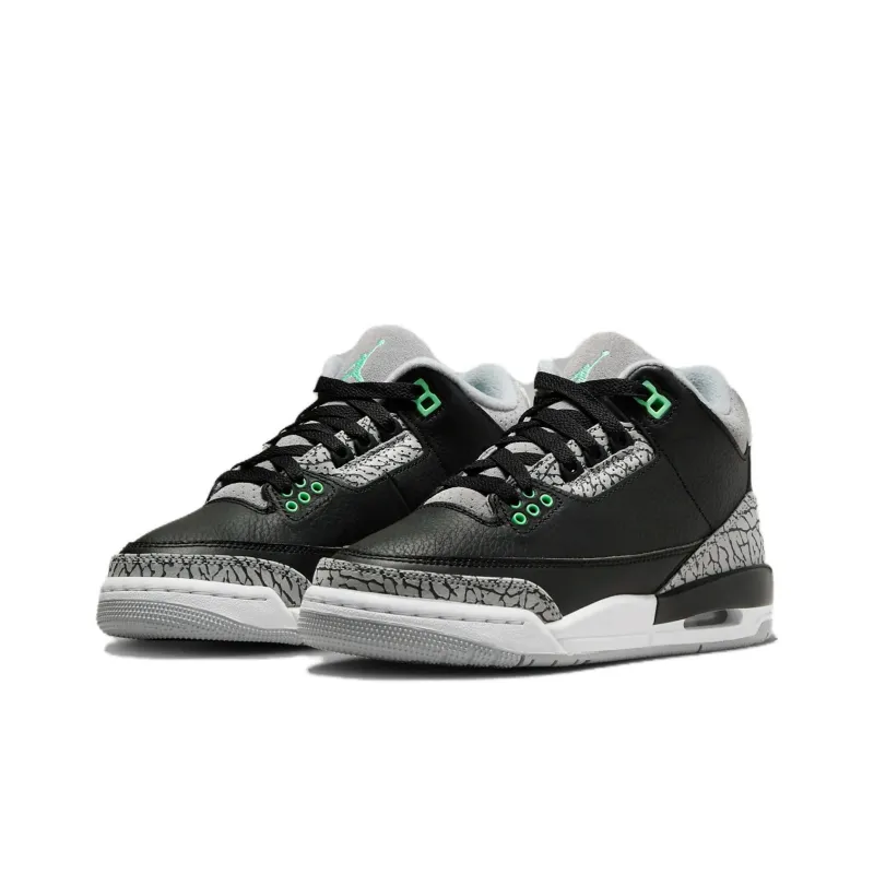 Air Jordan 3 Retro Green Glow GS-2