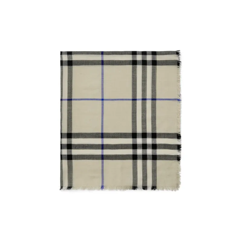 Burberry Vintage Check Wool Scarf-0