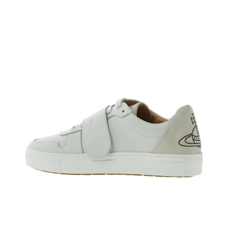 Vivienne Westwood Low Top Skateboard Shoes Women's White-0