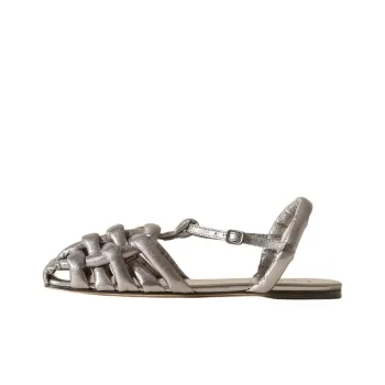 Hereu Cabersa Roman Sandals 0.5cm Women's Silver