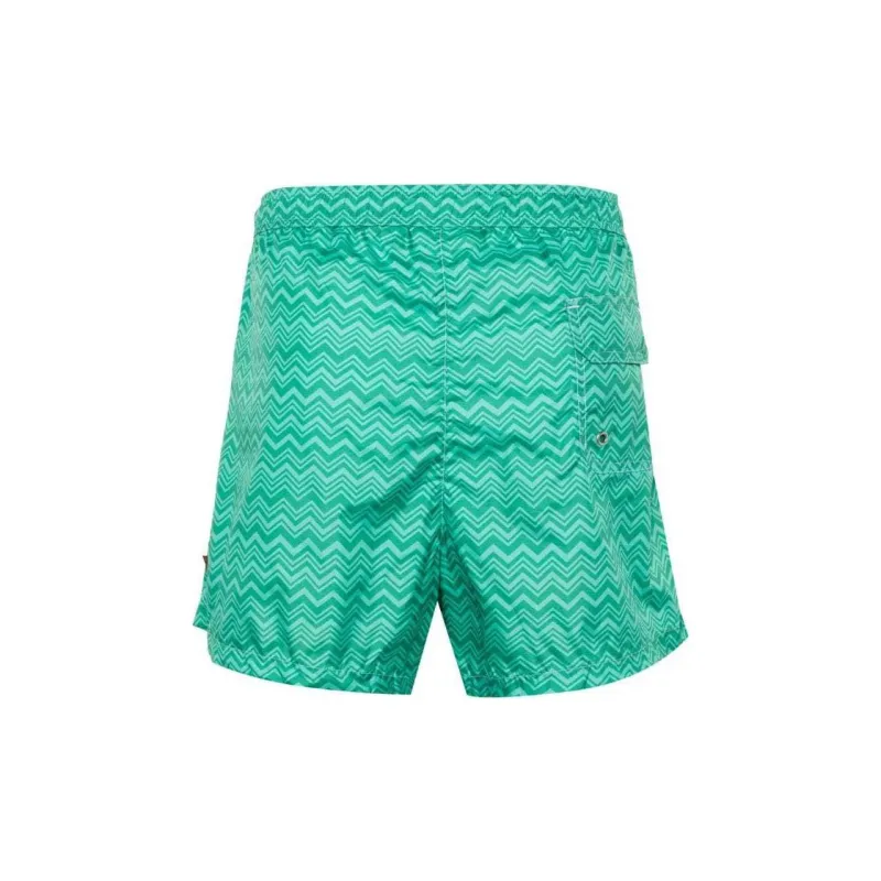 MISSONI Zigzag Swim Trunks-1