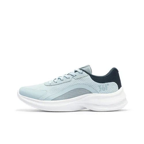 361° Brightness Anti-Slip And Wear-Resistant Breathable Low-Top Casual Shoes Men's Oxygen Blue