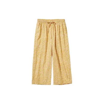 UNIQLO Pajama Pants Women's Yellow
