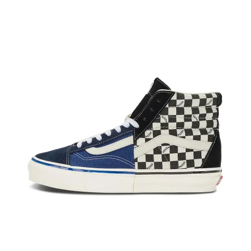 Vans Premium Clash The Wall 'Checkerboard - Black Blue'