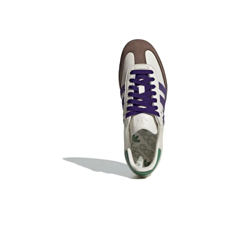 Adidas Samba OG Off White Core Purple Green Brown Women's-2
