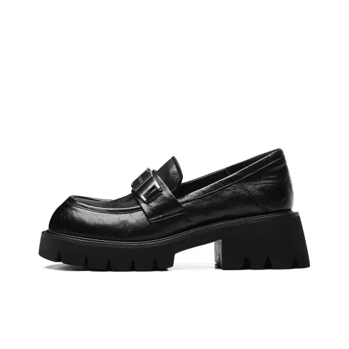 BOSSSUNWEN Loafers Women's Black